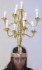 Candelabra available in Gold Color Only