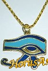 Imitation Jewelry / Pendent /Pharoanic  / Eye of Horus / Gold Plated