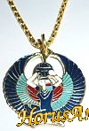 Imitation Jewelry / Pendant / Pharaonic / Isis with Closed Wing