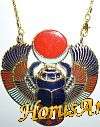 Imitation Jewelry / Pendant / Pharaonic / Scarab with Wings /
