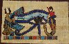 Papyrus / Painting / 8 x 24 in. / Hand Painted